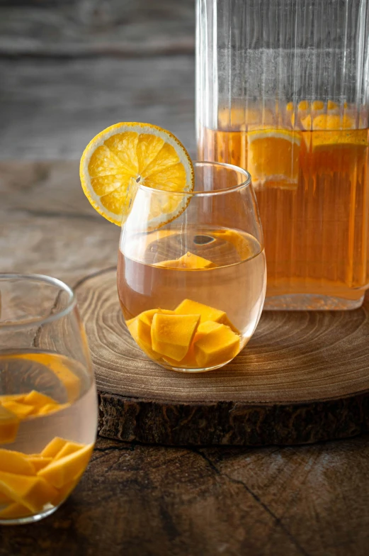 several different types of oranges are on the table