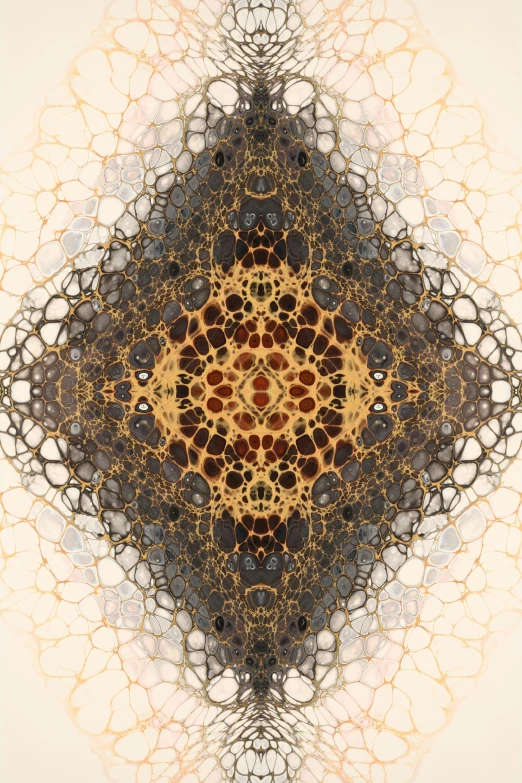a very intricate looking image made from circles