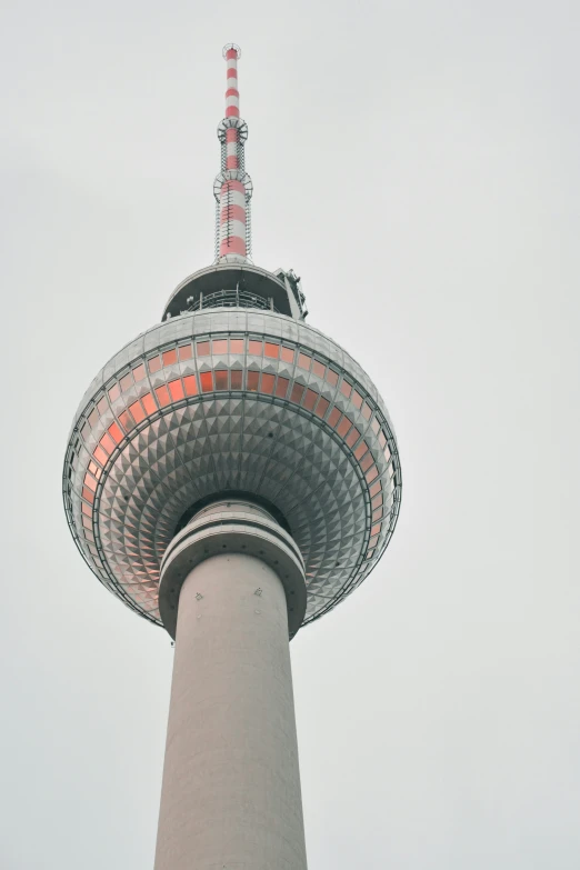 a very tall tower on top of some other building