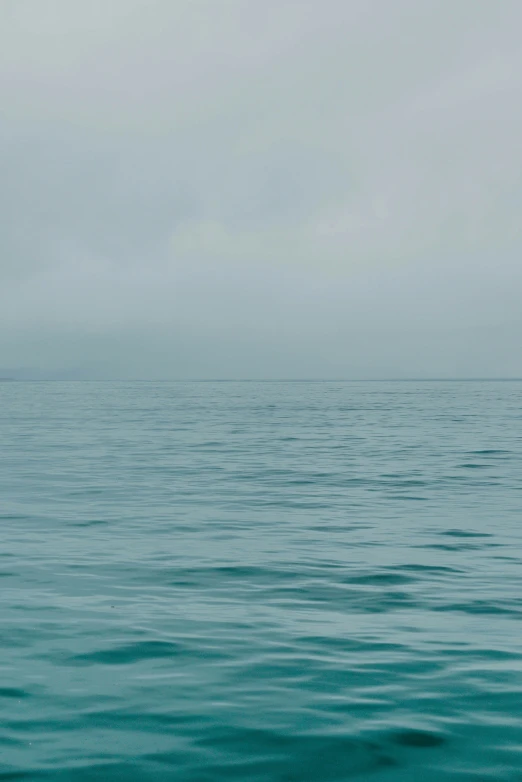 a large body of water with waves on top of it