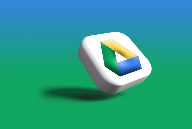 an image of a small white object with google logo