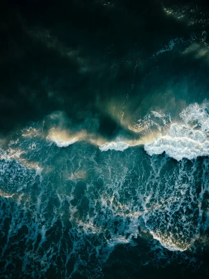 an image of ocean water waves and sky