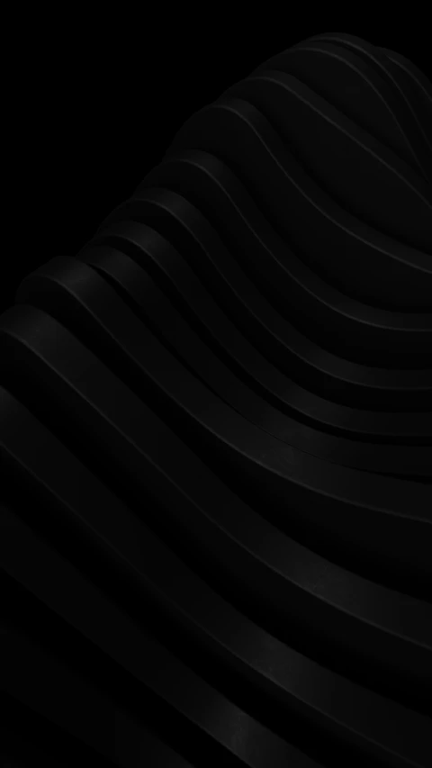 an image of black wavy shapes