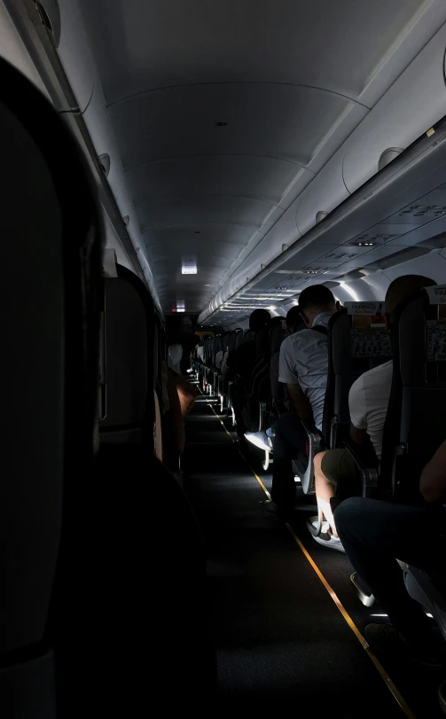 some people are sleeping and some on an airplane