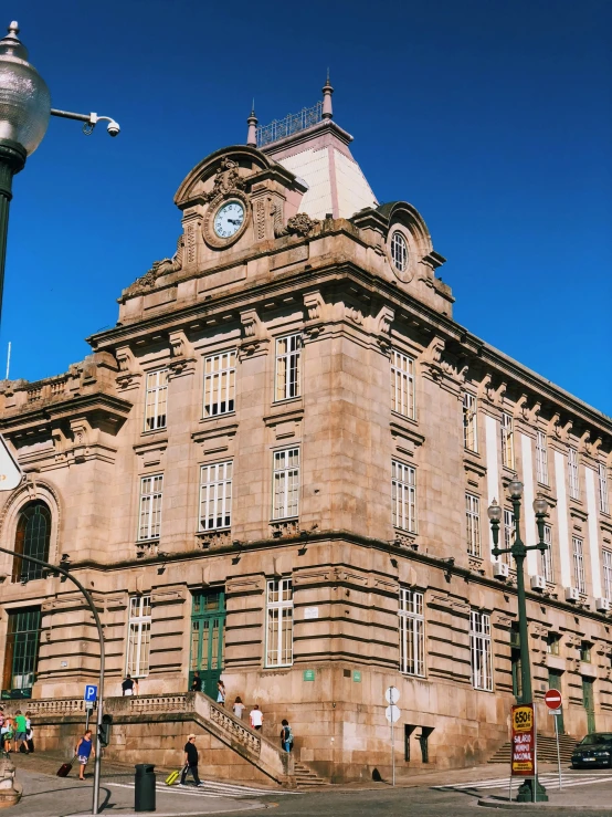 a building with a clock on the top of it