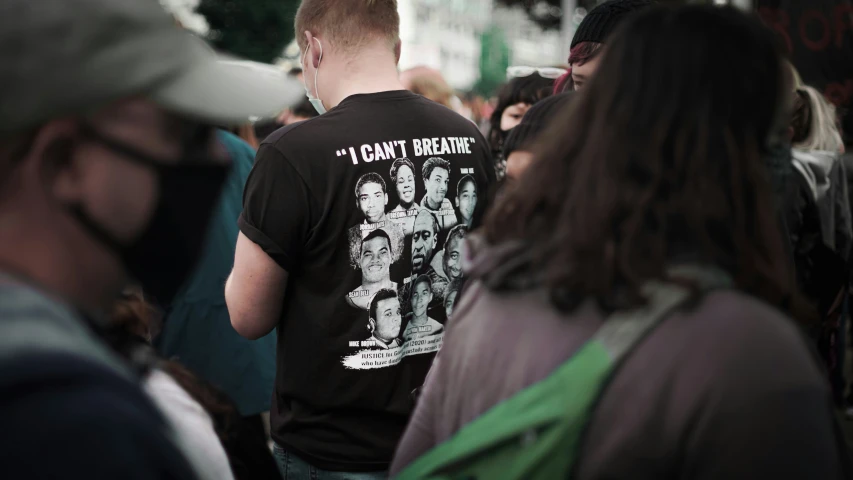 a group of people who are standing together