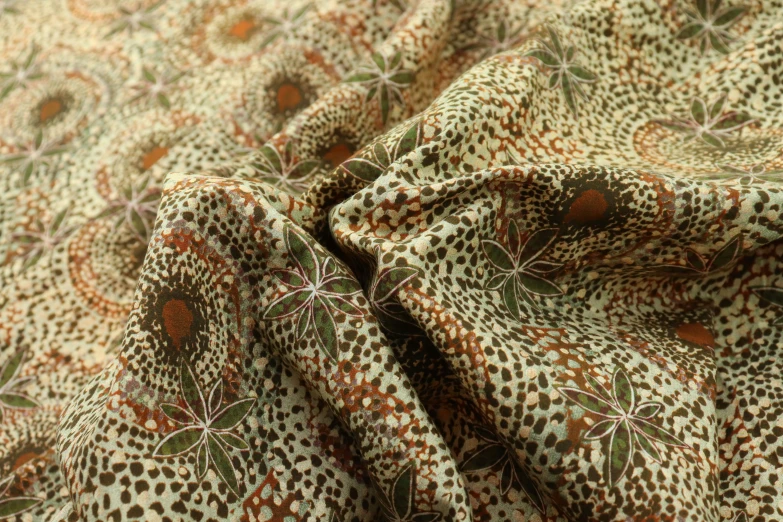 closeup image of leopard print fabric with animal prints