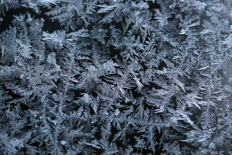 the image shows ice patterns in this view