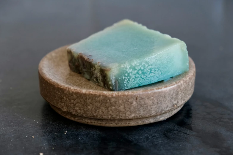 an image of a soap dish on a counter
