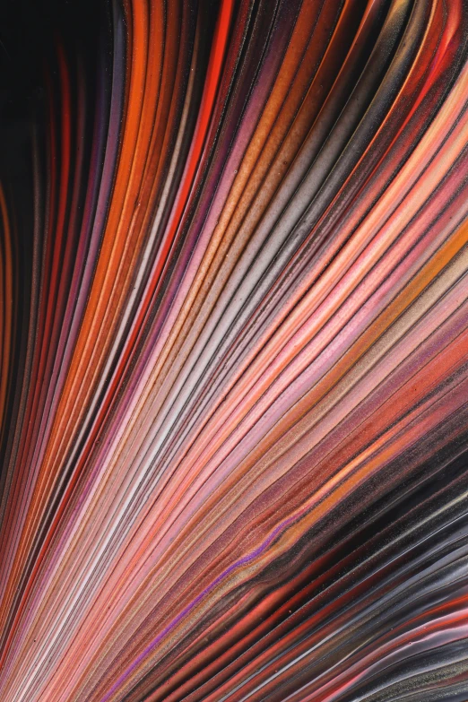 a swirl made up of bright lines is being displayed