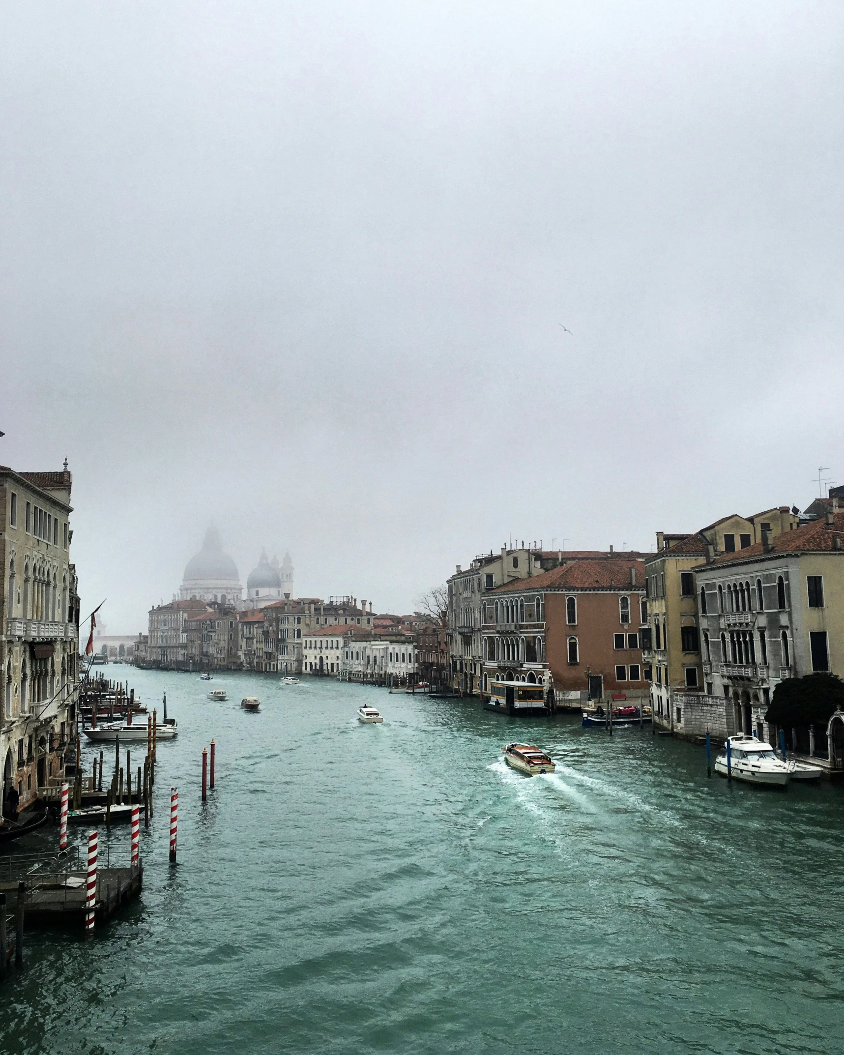 a body of water that has boats on it