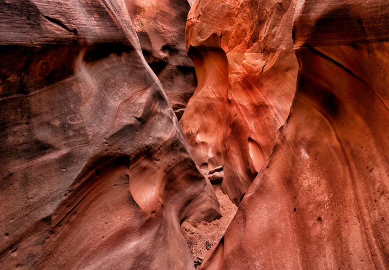 a canyon that is very high in the desert