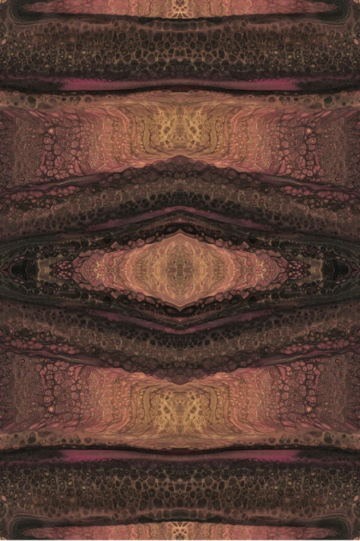 a psychedelically generated picture that is mostly dark and red
