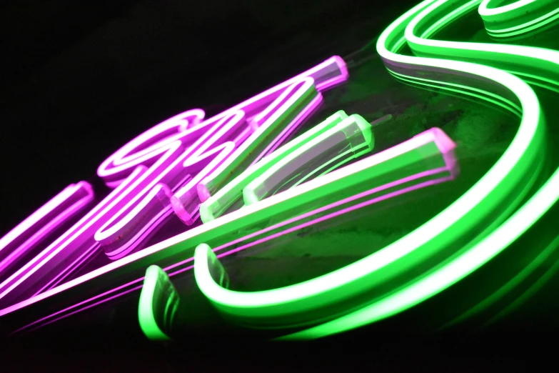 a neon sign that reads las vegas