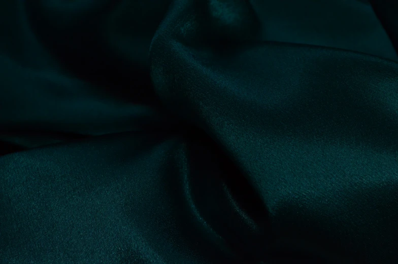 a close up s of an emerald green cloth