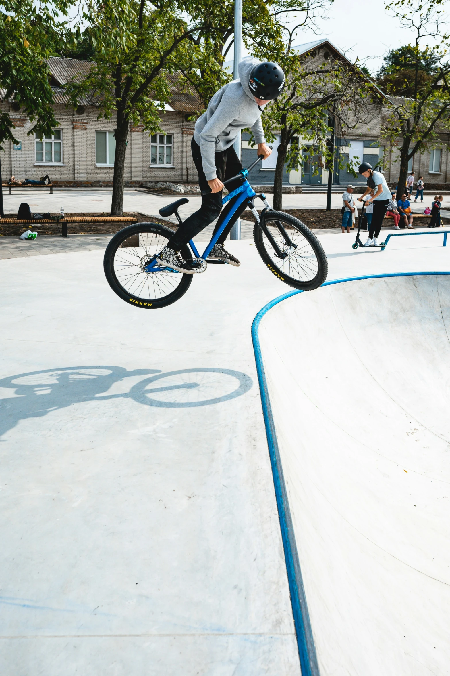 an image of a man that is doing a trick on his bike