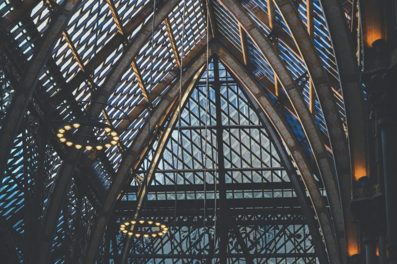 inside the cathedral of the great train station