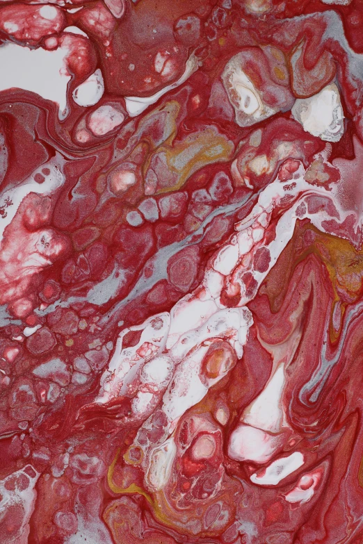 red abstract background of some type of fluid substance