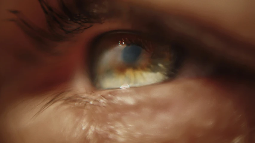 there is a close up view of an eye