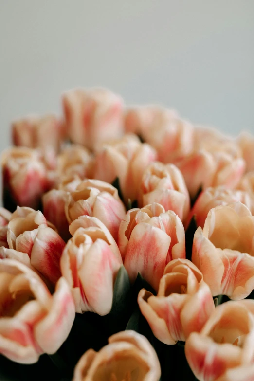 many flowers that are placed in the middle of a bowl