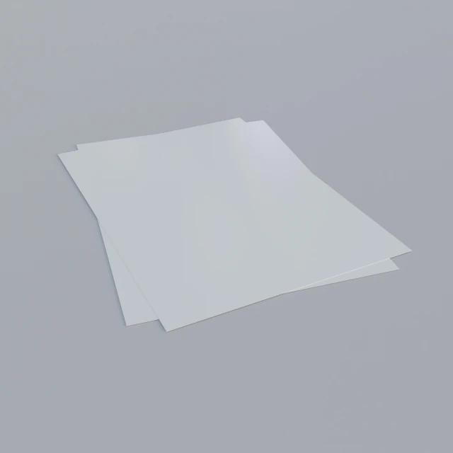 three sheets of paper are laying on top of each other