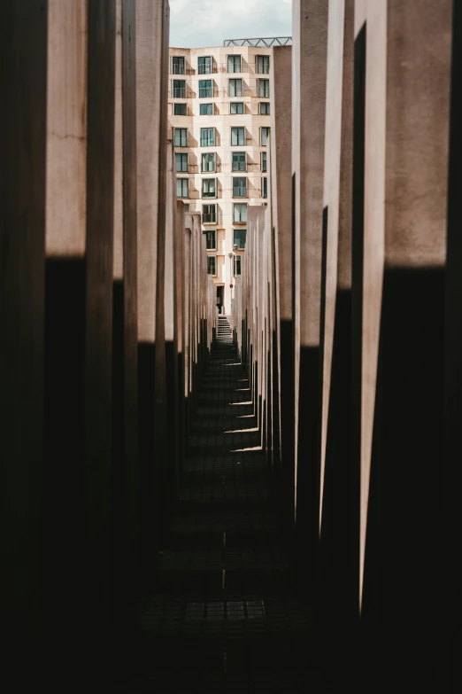 a long building that has no windows inside