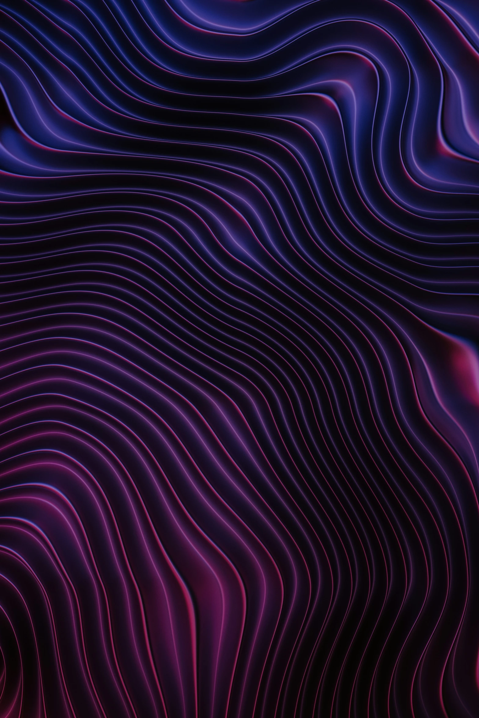 some strange swirl patterns, that is purple and red