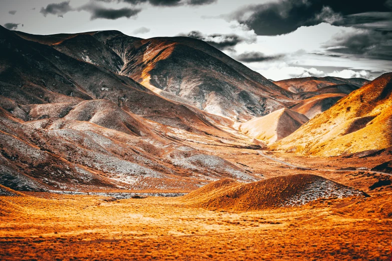 an alpine area near the mountain range