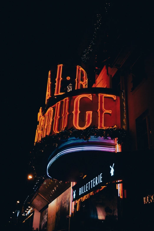 a neon sign that reads all of dodge