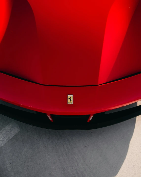 this is the front end of a ferrari