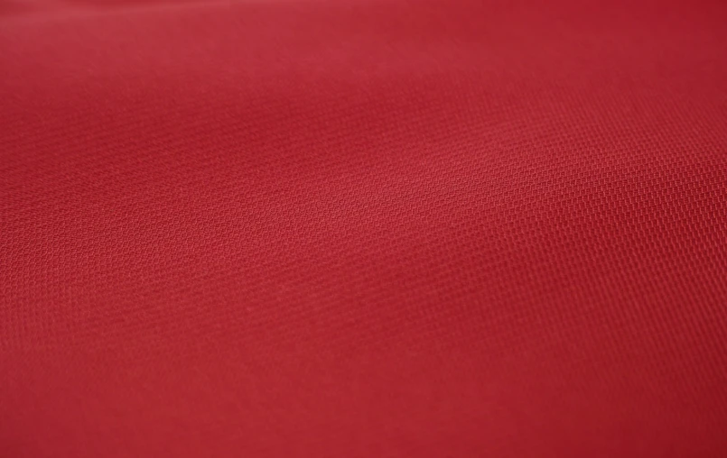 the fabric for the bedspread is red