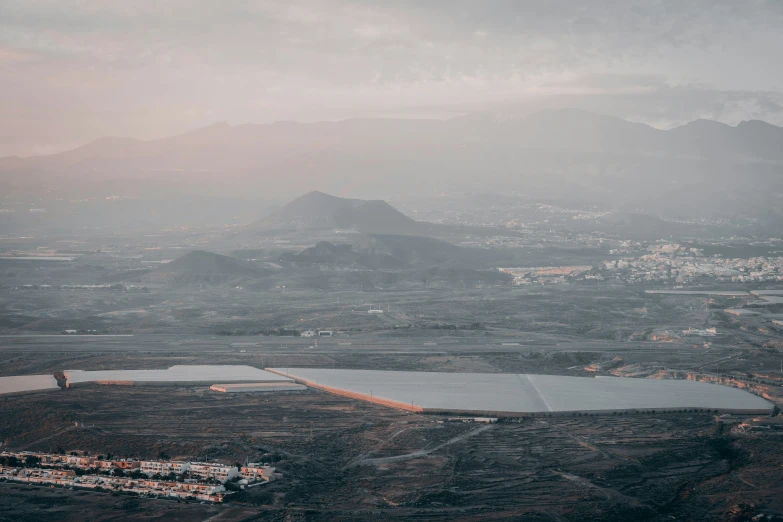 a lake in the middle of the mountains