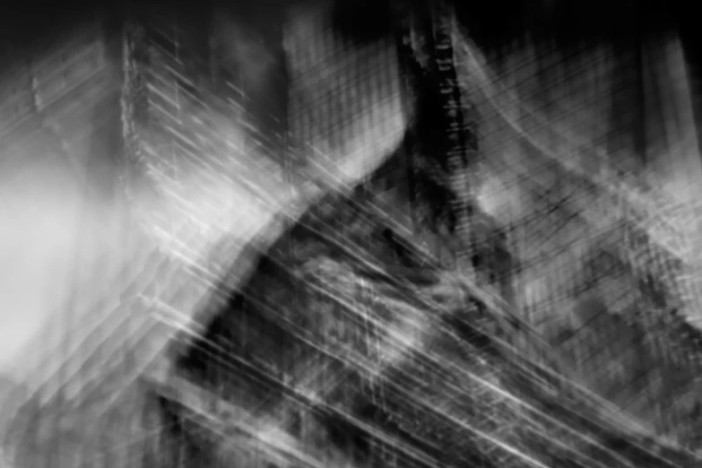 abstract pograph of architecture that is very distorted