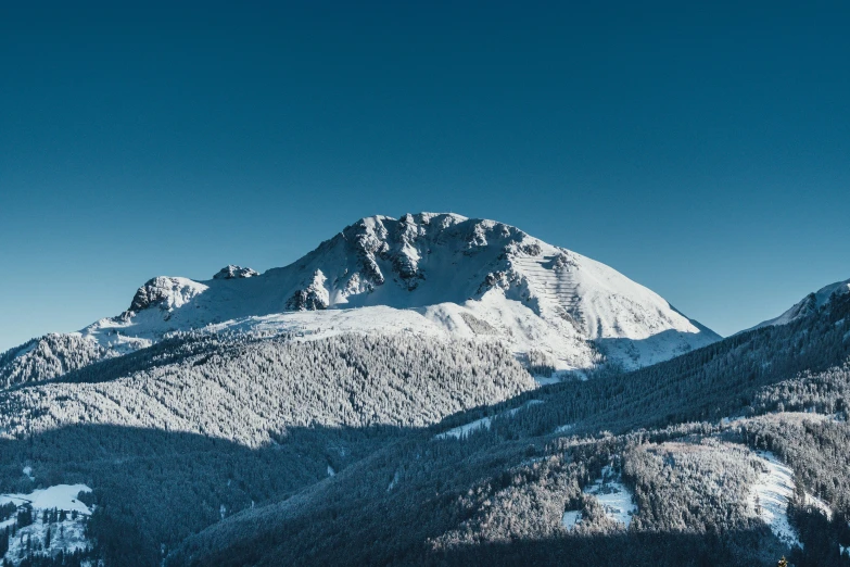 a view of some mountains in the daytime