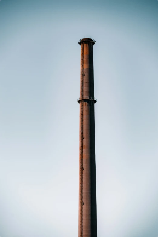 the tall building is on top of the hill