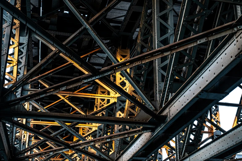 an image of steel construction structure structure