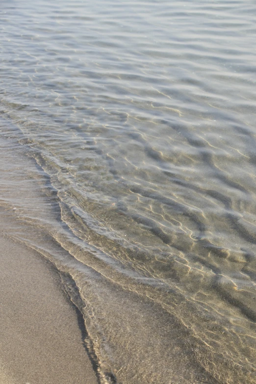 a picture of sand and water on the beach