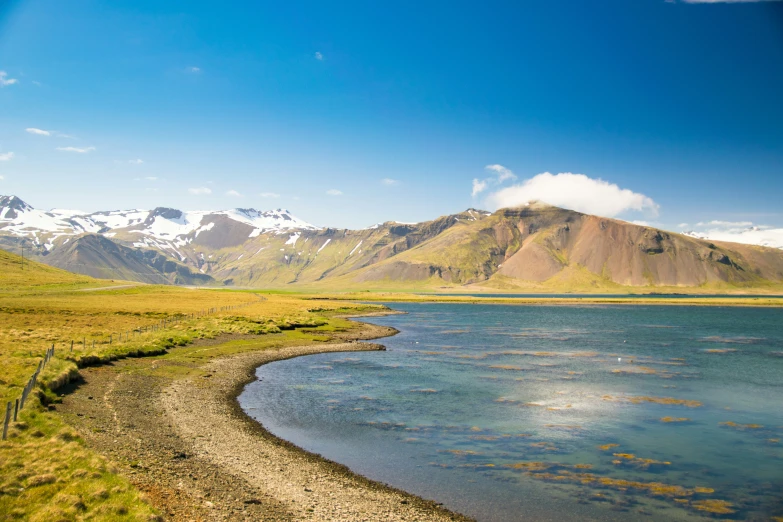 mountains, rivers, and streams create a scenic landscape