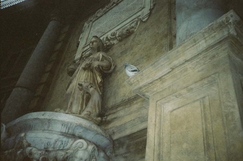 an image of a statue in a room