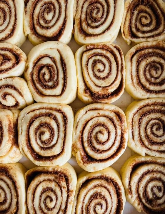 an abundance of food being cooked in an oven