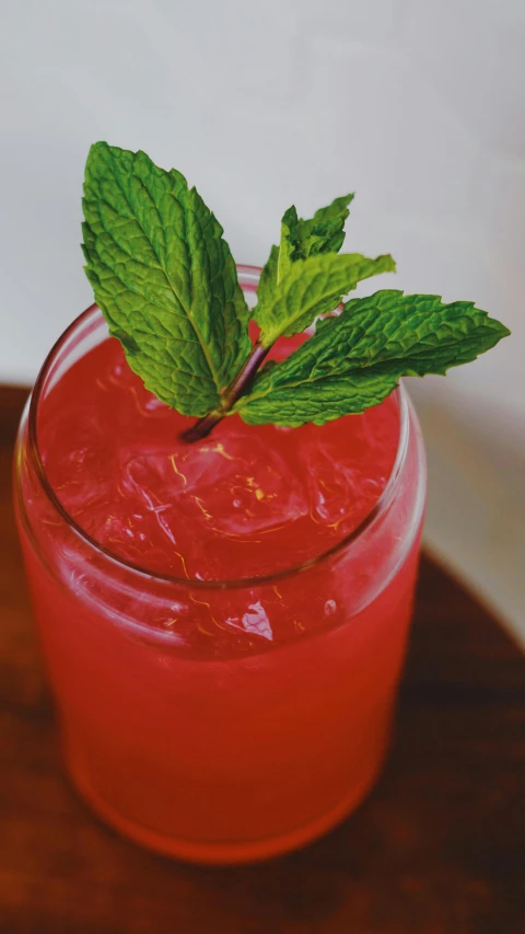 an image of a drink in a glass on a table