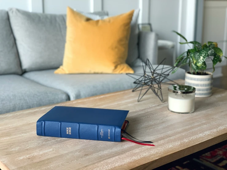 a book that is sitting on top of a table