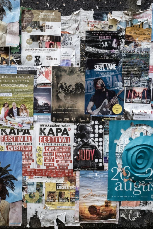 a picture of a large number of newspapers and a skateboard