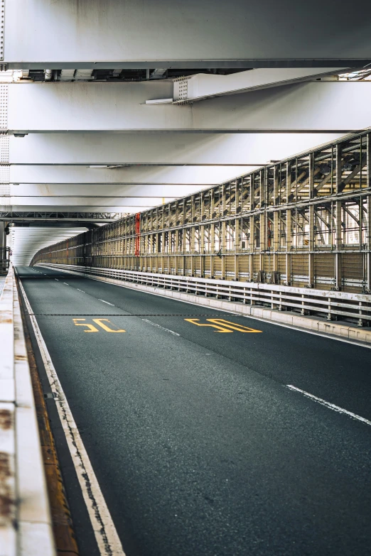 a highway with lots of traffic going through it