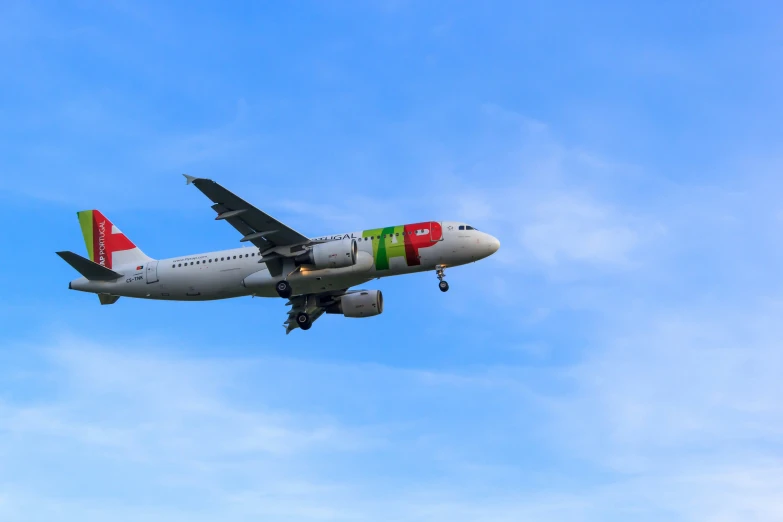 a white airplane is flying on the cloudy sky