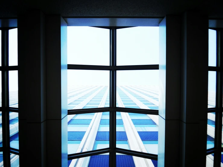 open window with view of the city below