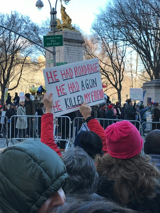 protesters gathered to call on the president to step down