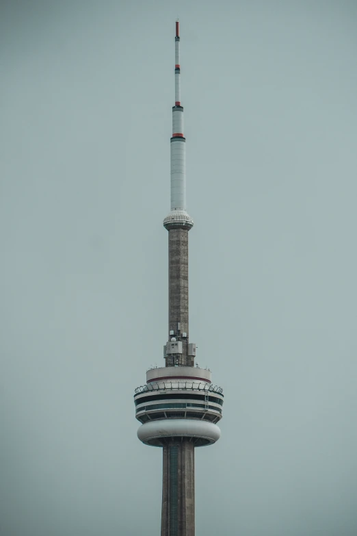 the top of a tall building with a very tall tower