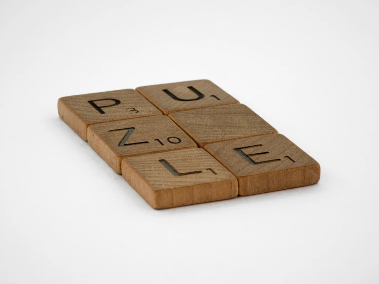 several wooden tiles with the letters pulse on them