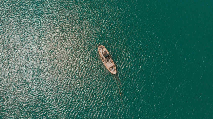 a boat in an island with water waves